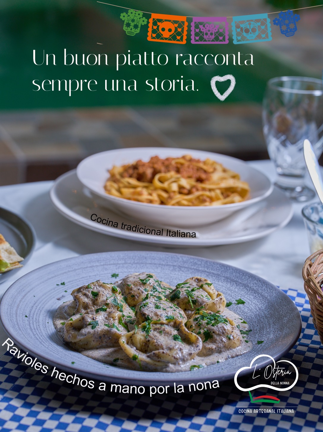 Mesa preparada esperándote